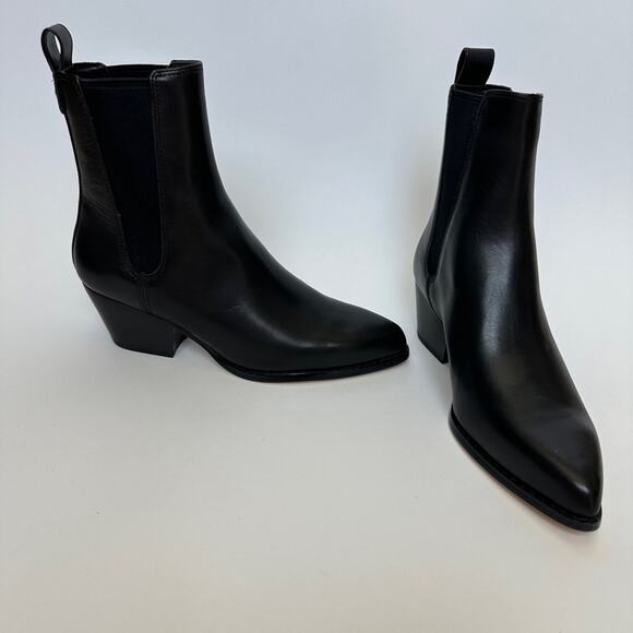Michael kors Kinlee Leather Ankle Boot size 6 NEW IN BOX - Picture 2 of 15